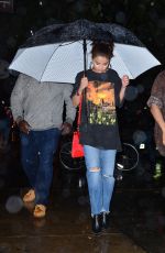 SELENA GOMEZ and The Weeknd Out for Dinner in New York 09/02/2017