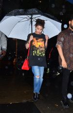 SELENA GOMEZ and The Weeknd Out for Dinner in New York 09/02/2017