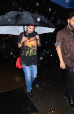 SELENA GOMEZ and The Weeknd Out for Dinner in New York 09/02/2017