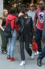 SELENA GOMEZ and The Weeknd Out Shopping in New York 09/02/2017