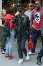 SELENA GOMEZ and The Weeknd Out Shopping in New York 09/02/2017