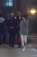 SELENA GOMEZ and The Weknd Out for Dinner in New York 09/03/2017