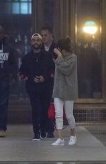 SELENA GOMEZ and The Weknd Out for Dinner in New York 09/03/2017