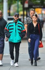 SELENA GOMEZ ant The Weeknd Out for Coffee in New York 09/03/2017