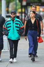 SELENA GOMEZ ant The Weeknd Out for Coffee in New York 09/03/2017