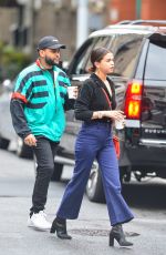 SELENA GOMEZ ant The Weeknd Out for Coffee in New York 09/03/2017