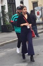 SELENA GOMEZ ant The Weeknd Out for Coffee in New York 09/03/2017