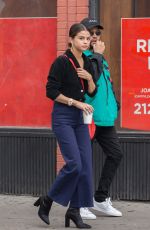 SELENA GOMEZ ant The Weeknd Out for Coffee in New York 09/03/2017
