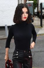 SELENA GOMEZ Arrives at The Weeknd