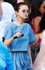 SELENA GOMEZ at 9/11 Memorial in New York 09/24/2017