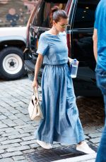 SELENA GOMEZ at 9/11 Memorial in New York 09/24/2017