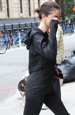 SELENA GOMEZ at Soul Cycle in New York 09/12/2017