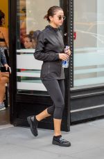 SELENA GOMEZ at Soul Cycle in New York 09/12/2017