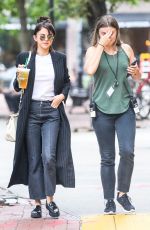 SELENA GOMEZ at Woody Allen Movie Set in New York 09/21/2017