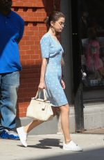 SELENA GOMEZ Leaves Her Apartment in New York 09/15/2017