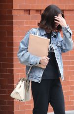 SELENA GOMEZ Leaves Her Apartment in New York 09/18/2017