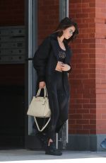 SELENA GOMEZ Leaves Her Apartment in New York 09/28/2017
