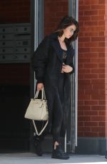SELENA GOMEZ Leaves Her Apartment in New York 09/28/2017
