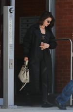 SELENA GOMEZ Leaves Her Apartment in New York 09/28/2017