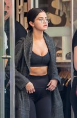 SELENA GOMEZ Leaves Soul Cycle Gym in New York 09/10/2017