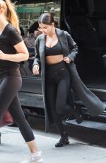 SELENA GOMEZ Leaves Soul Cycle Gym in New York 09/10/2017