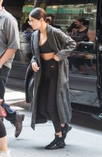 SELENA GOMEZ Leaves Soul Cycle Gym in New York 09/10/2017