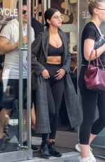 SELENA GOMEZ Leaves Soul Cycle Gym in New York 09/10/2017