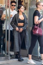 SELENA GOMEZ Leaves Soul Cycle Gym in New York 09/10/2017