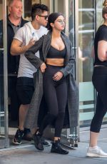 SELENA GOMEZ Leaves Soul Cycle Gym in New York 09/10/2017