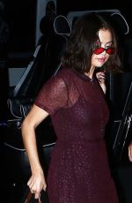 SELENA GOMEZ Night Out in New York 09/12/2017