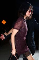 SELENA GOMEZ Night Out in New York 09/12/2017