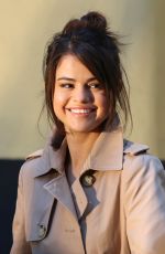 SELENA GOMEZ on the Set of a Woody Allen Movie in New York 09/11/2017