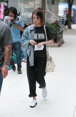 SELENA GOMEZ on the Set of a Woody Allen Movie in New York 09/18/2017