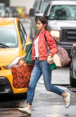 SELENA GOMEZ on the Set of a Woody Allen Movie in New York 09/19/2017