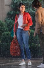 SELENA GOMEZ on the Set of a Woody Allen Movie in New York 09/20/2017