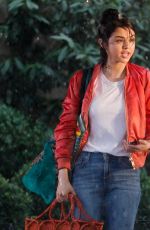 SELENA GOMEZ on the Set of a Woody Allen Movie in New York 09/20/2017