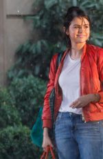 SELENA GOMEZ on the Set of a Woody Allen Movie in New York 09/20/2017