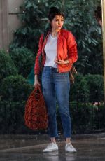 SELENA GOMEZ on the Set of a Woody Allen Movie in New York 09/20/2017