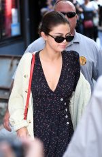 SELENA GOMEZ Out and About in New York 09/05/2017