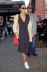 SELENA GOMEZ Out and About in New York 09/05/2017