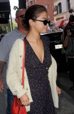 SELENA GOMEZ Out and About in New York 09/05/2017