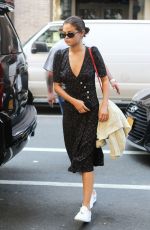 SELENA GOMEZ Out and About in New York 09/05/2017