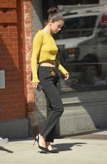 SELENA GOMEZ Out and About in New York 09/27/2017