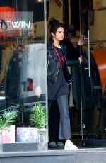 SELENA GOMEZ Out Shopping in New York 09/02/2017