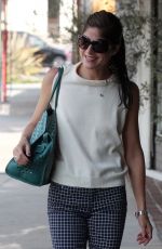 SELMA BLAIR Out with Her Dog in Los Angeles 09/20/2017