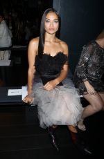 SHANINA SHAIK at Marchesa Fashion Show at New York Fashion Week 09/13/2017