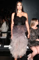 SHANINA SHAIK at Marchesa Fashion Show at New York Fashion Week 09/13/2017