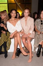 SHANINA SHAIK at Zimmermann Fashion Show at NYFW in New York 09/11/2017