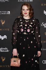 SHANNON PURSER at Television Academy 69th Emmy Performer Nominees Cocktail Reception in Beverly Hills 09/15/2017