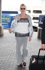 SHARON STONE at Los Angeles Iternational Airport 09/04/2017